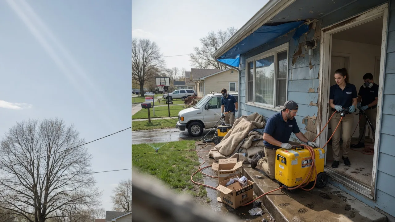 Basement Flood Cleanup in Hernshaw, WV near me